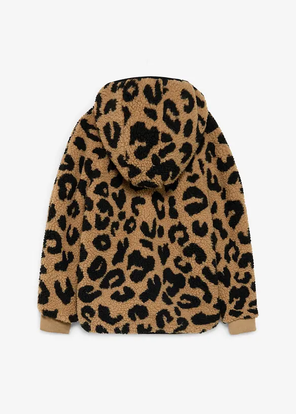 Veste reversible 2en1 en sherpa douillette, bonprix
