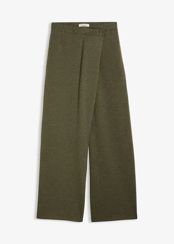Pique-Hose mit asymmetrischem Verlauf, bonprix