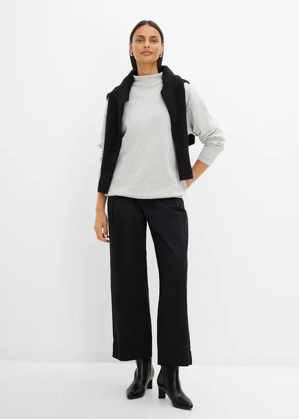 Sweat doux en coton majoritaire, bonprix