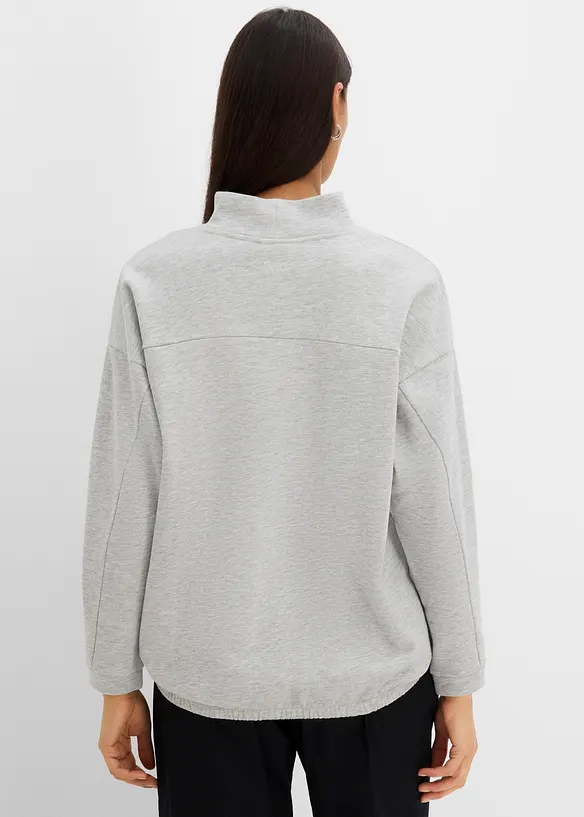 Sweat doux en coton majoritaire, bonprix