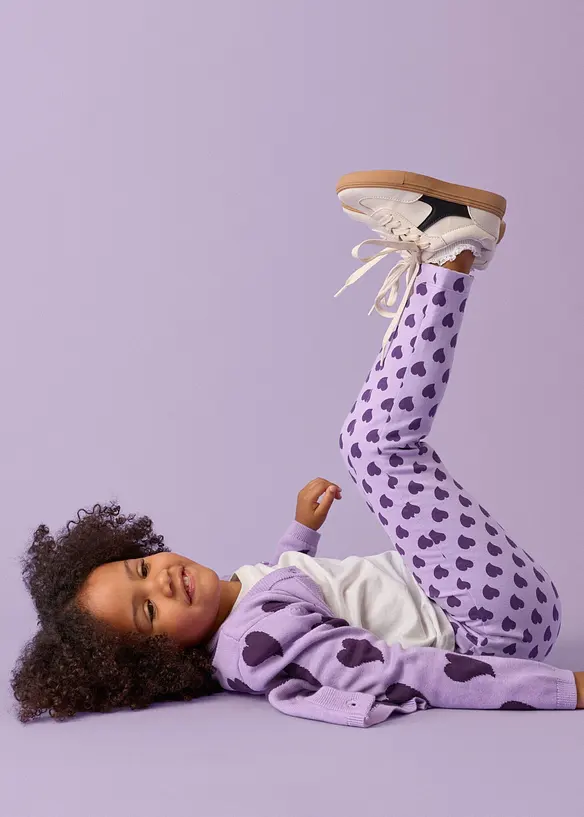 Lot de 2&nbsp;leggings thermiques Lurchi en coton doux, Lurchi