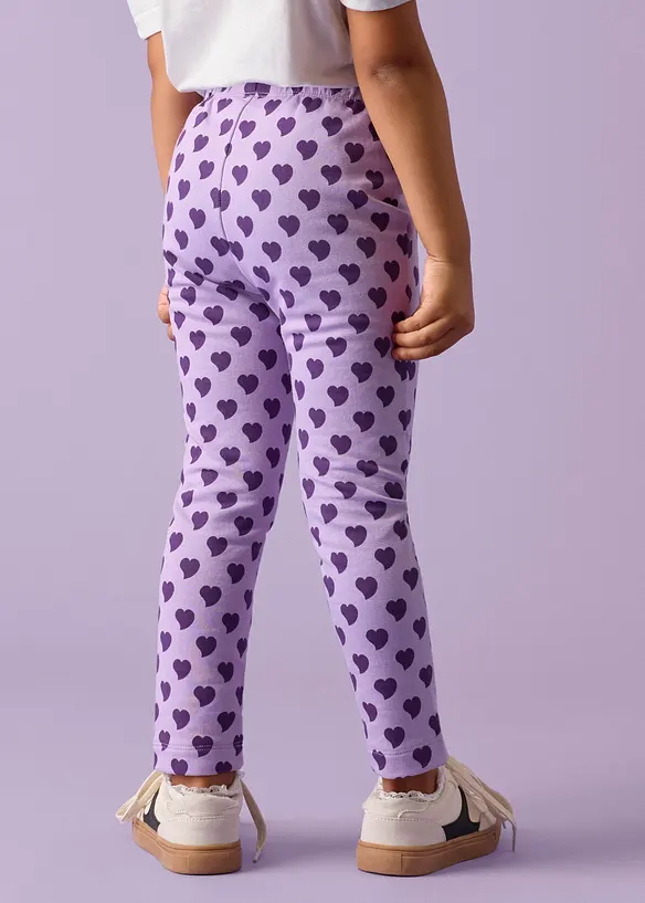 Lot de 2&nbsp;leggings thermiques Lurchi en coton doux, Lurchi