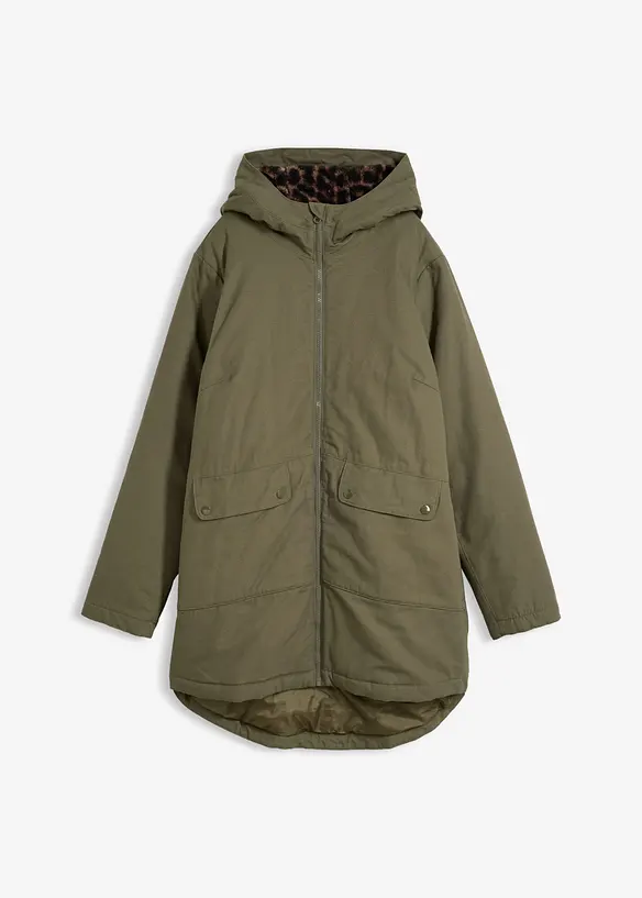 Parka doubl&eacute;e sherpa, bonprix