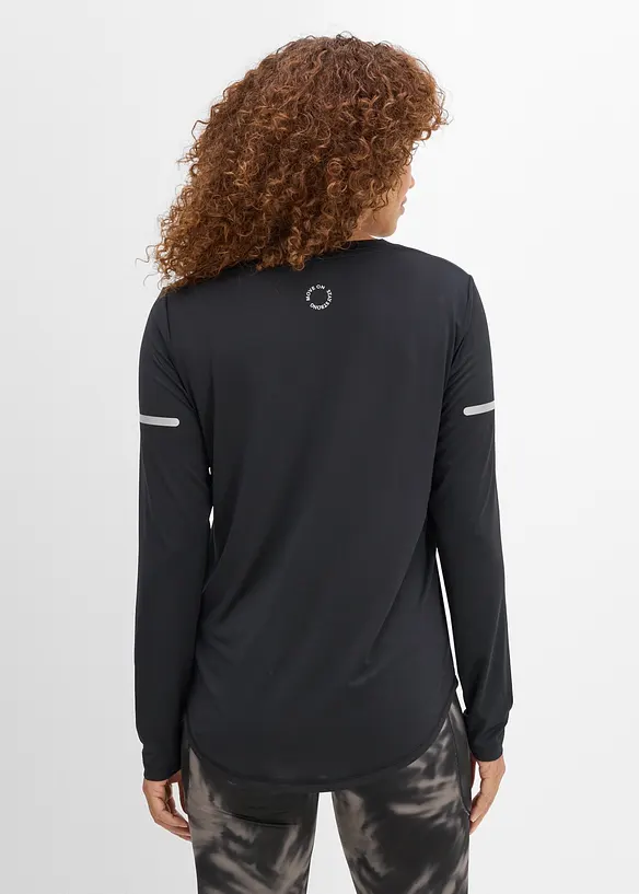 Sport-Shirt mit reflektierenden Details (2er Pack), schnelltrocknend, bonprix