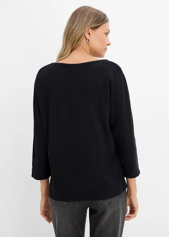 Oversize-Shirt aus Baumwoll-Mix, bonprix