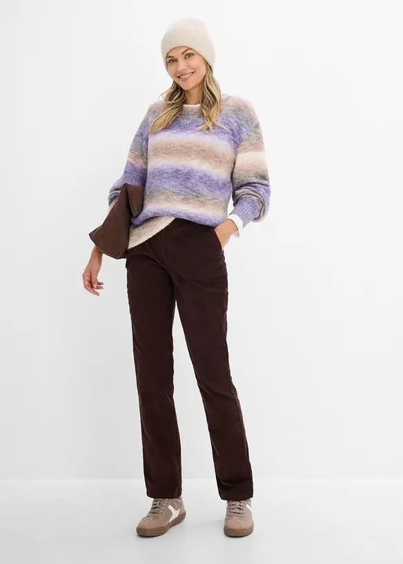 Cordhose aus Baumwoll-Mix, bonprix