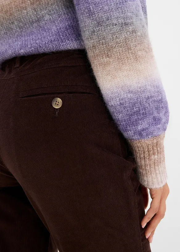 Cordhose aus Baumwoll-Mix, bonprix