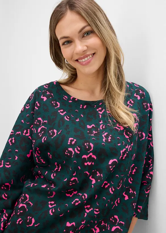 Oversize-Shirt aus Baumwoll-Mix, bonprix