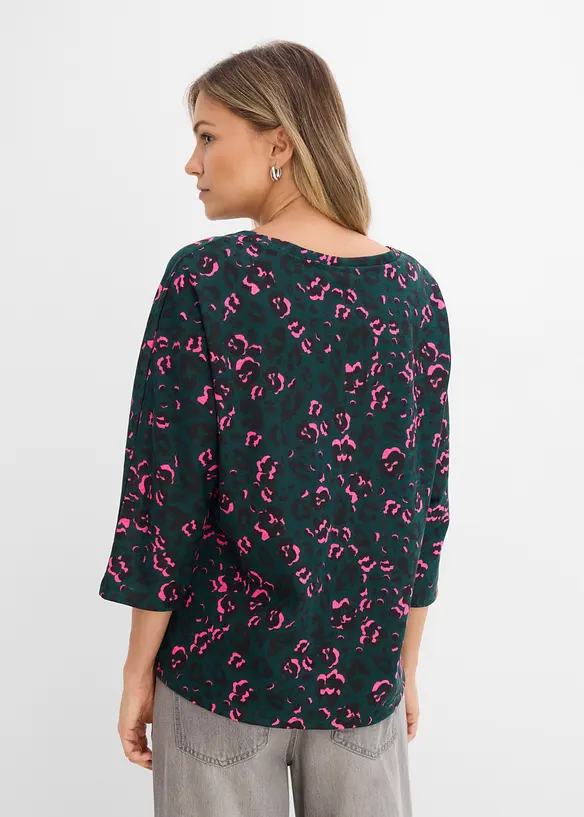 Oversize-Shirt aus Baumwoll-Mix, bonprix