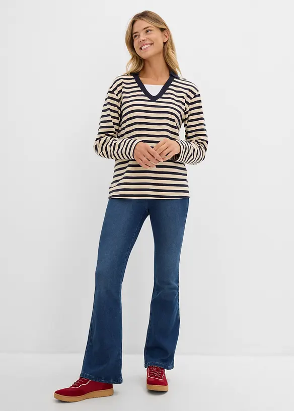 W&auml;rmende Jeggings High Waist, Bequembund, bonprix
