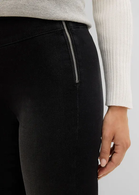 W&auml;rmende Jeggings High Waist, Bequembund, bonprix