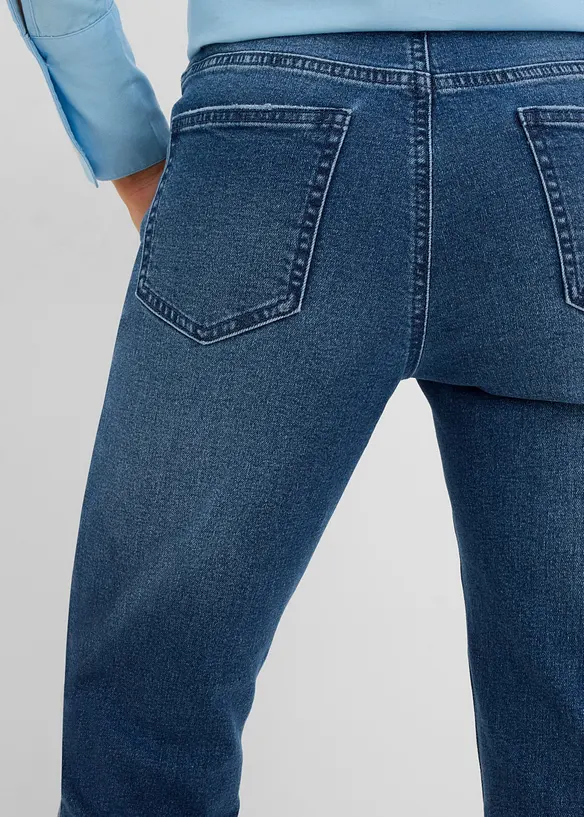 Jean bootcut, taille haute, bonprix