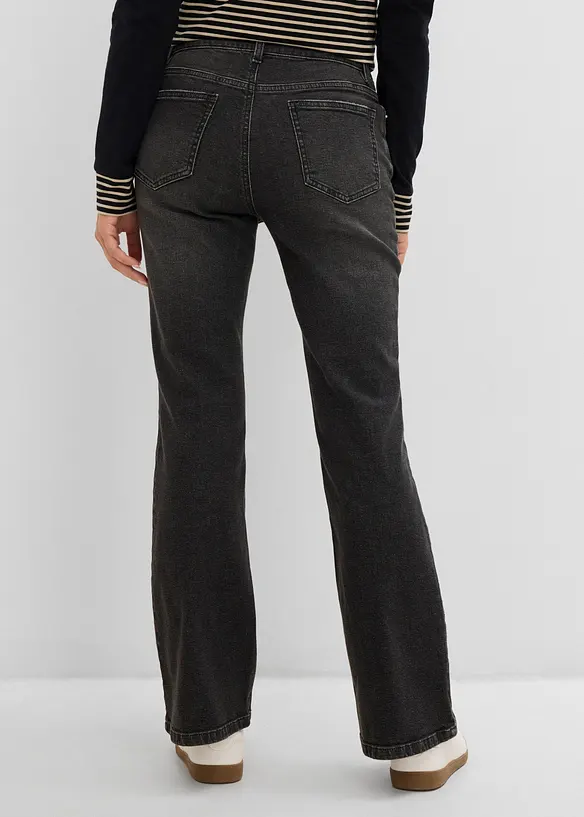 Bootcut-Jeans, High Waist, bonprix