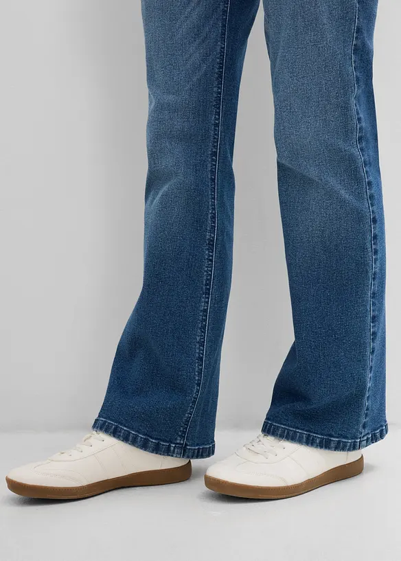 Jean bootcut, taille haute, bonprix