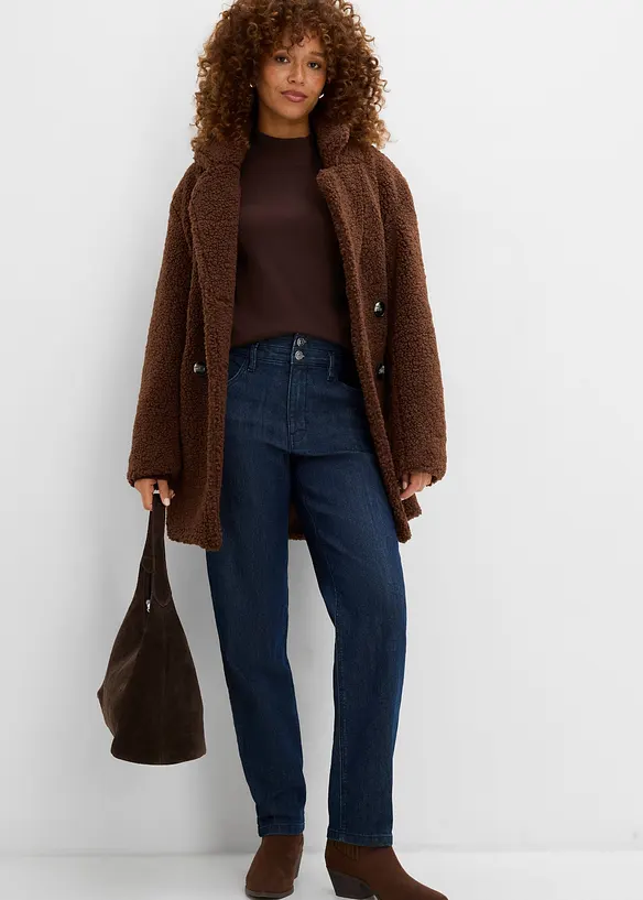 Mom-Jeans High Waist, Bequembund, bonprix