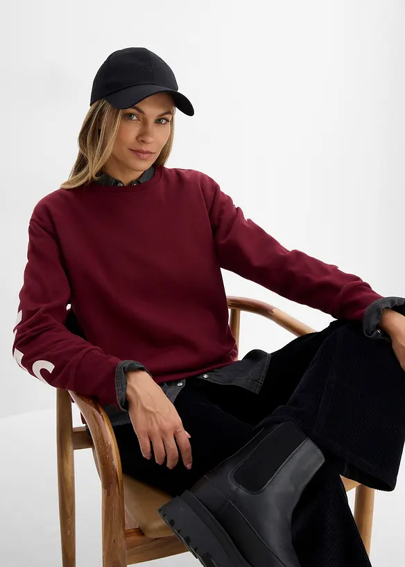 Sweat oversize et doux, bonprix