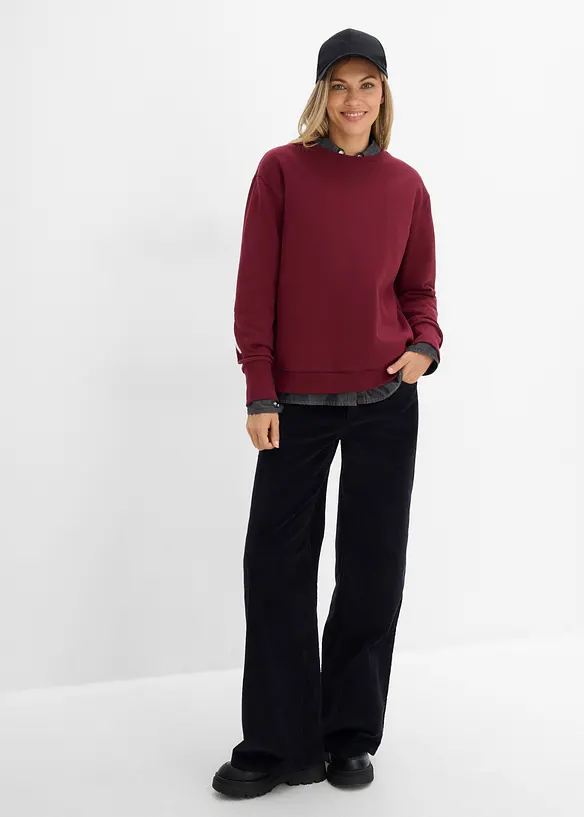 Sweat oversize et doux, bonprix