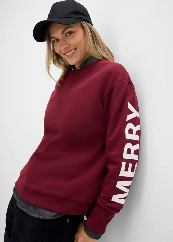 Sweat oversize et doux, bonprix