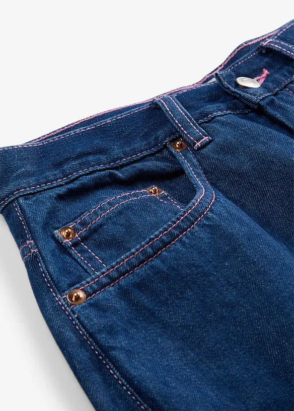 Barrel-Jeans High Waist, bonprix