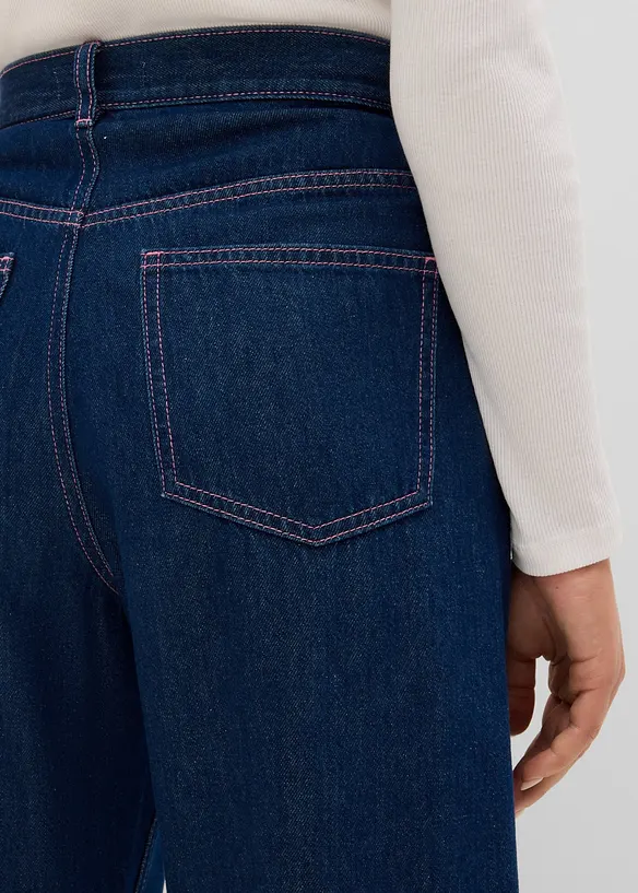 Barrel-Jeans High Waist, bonprix