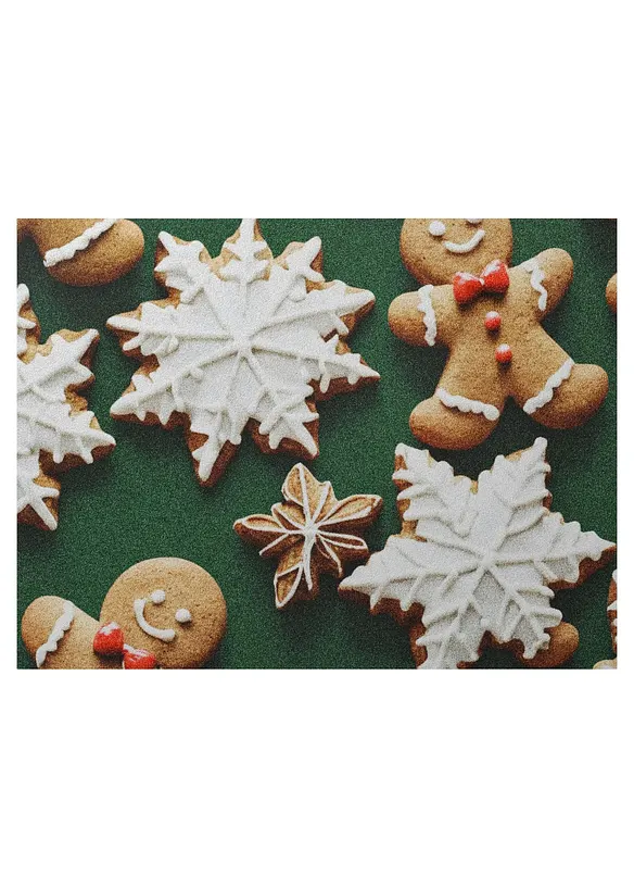 Paillasson lavable motif de No&euml;l, bonprix