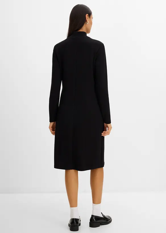 Knielanges Minikleid mit Turtleneck, bonprix