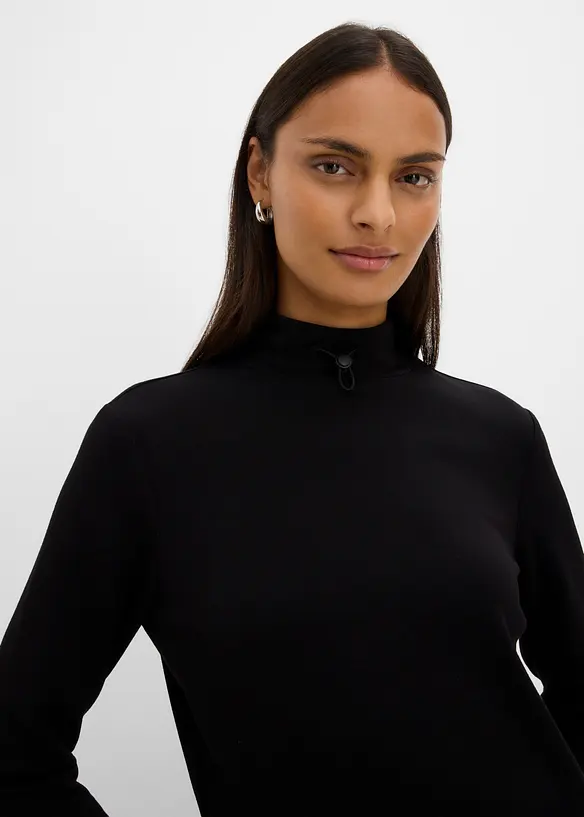 Knielanges Minikleid mit Turtleneck, bonprix