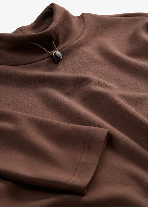 Knielanges Minikleid mit Turtleneck, bonprix