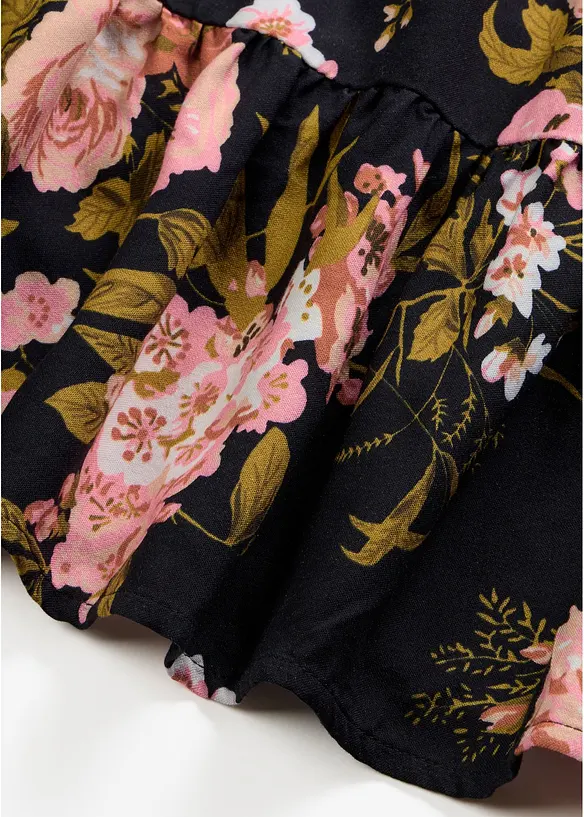 Kleid mit Schluppenkragen, bonprix