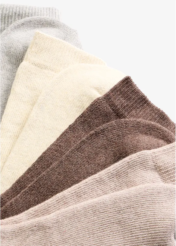 Thermo Frottee Socken mit Bio-Baumwolle (4er Pack), bonprix