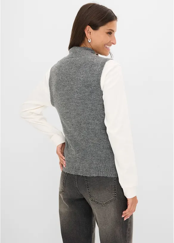 Pullunder mit Schal, bonprix