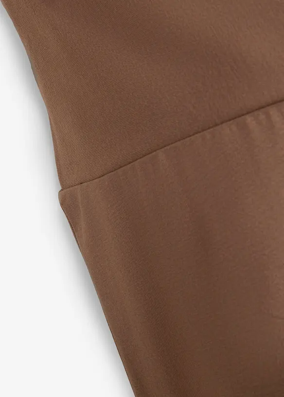 Pantalon jersey de grossesse 2en1 avec ceinture rabattable, bonprix