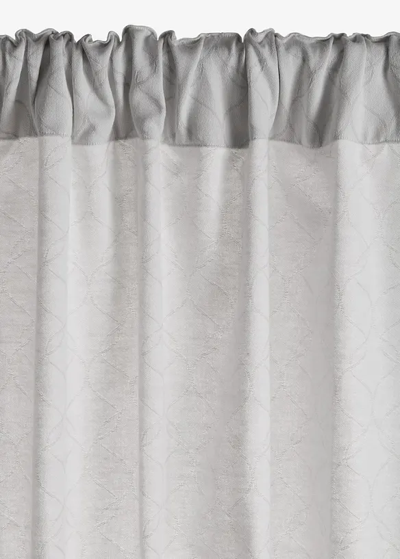 Jacquard Vorhang aus Bio-Baumwolle (1er Pack), bonprix