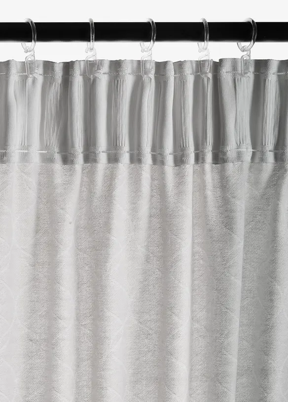 Jacquard Vorhang aus Bio-Baumwolle (1er Pack), bonprix
