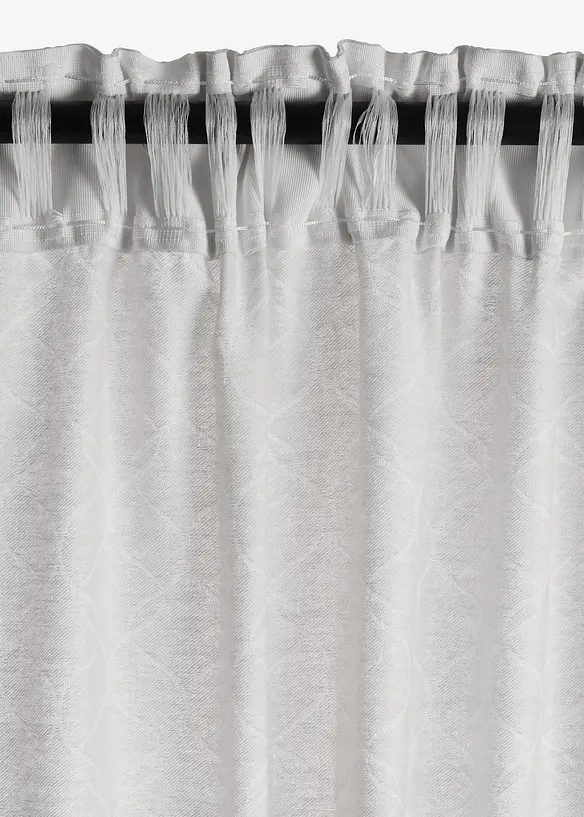 Jacquard Vorhang aus Bio-Baumwolle (1er Pack), bonprix