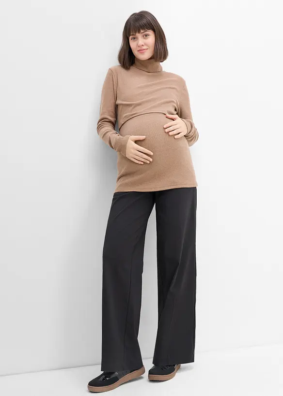 2-in-1 weite Stretch- Umstandshose&nbsp;f&uuml;r die Schwangerschaft und danach, bonprix
