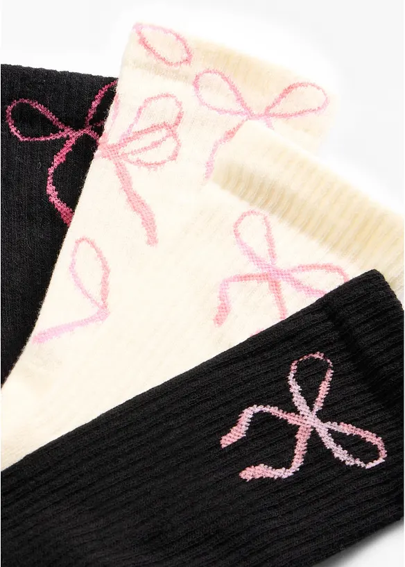 Tennissocken mit Bio-Baumwolle (4er Pack), bonprix