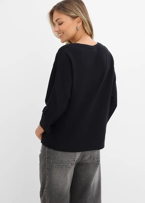 Oversize-Shirt aus Baumwoll-Mix, bonprix