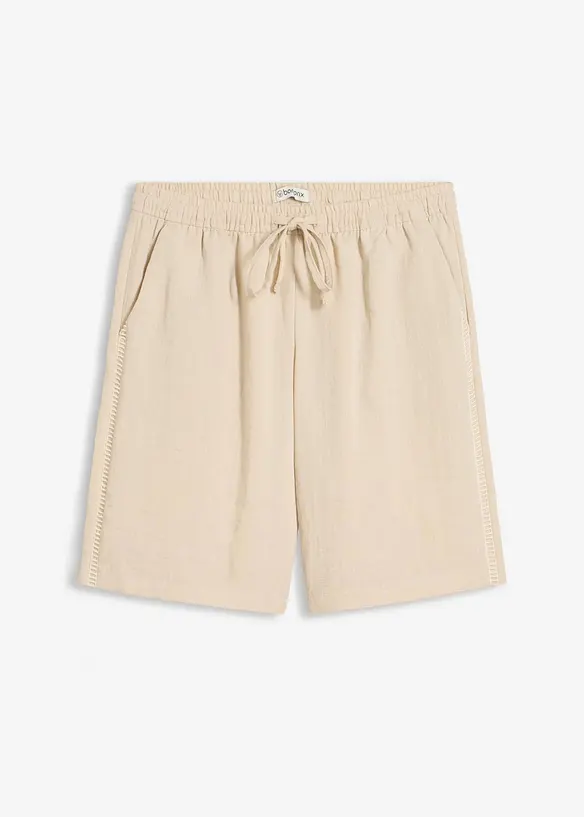 Bermuda &agrave; taille &eacute;lastiqu&eacute;e, bonprix