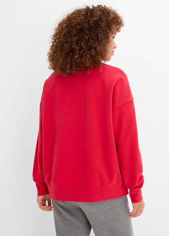 Oversize-Sweatshirt aus reiner Bio-Baumwolle, bonprix