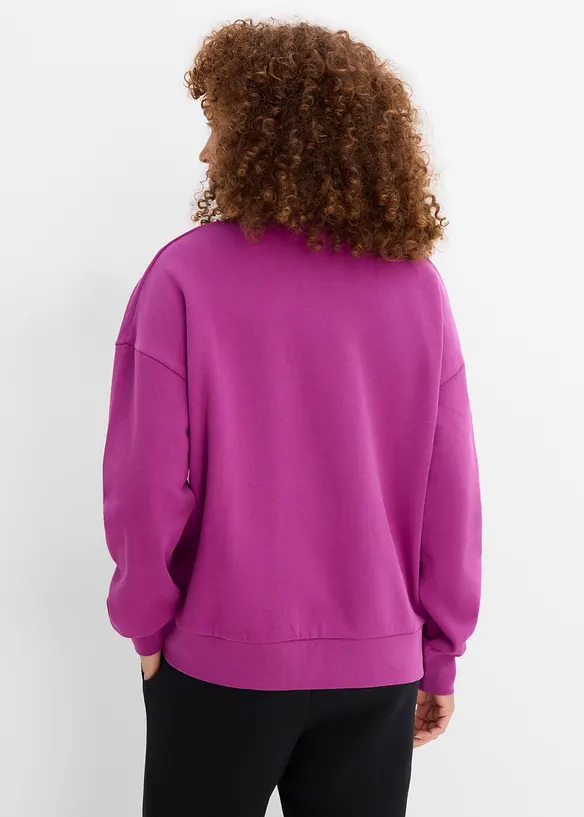 Sweat oversize 100% coton, bonprix
