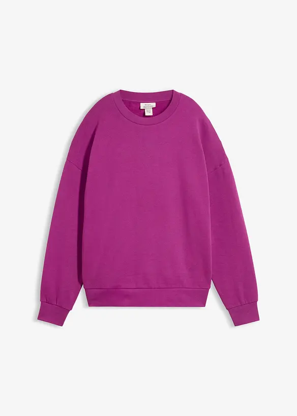 Sweat oversize 100% coton, bonprix