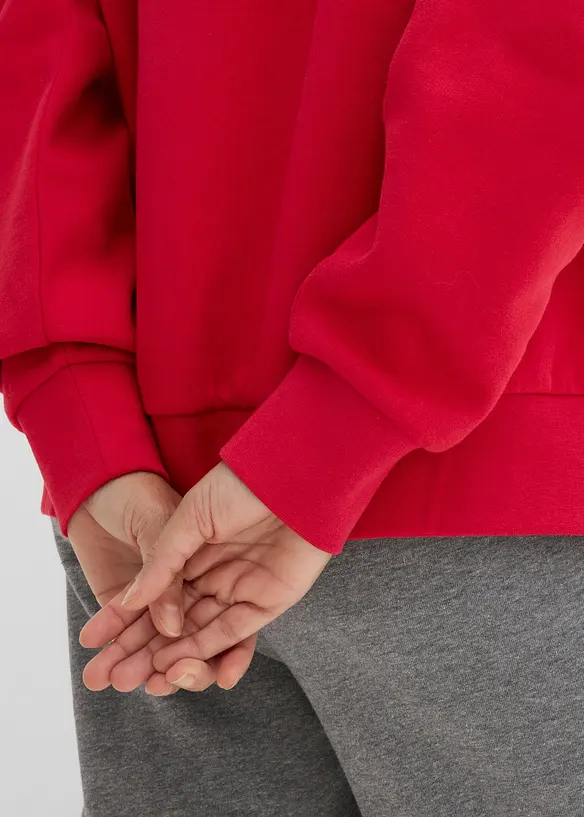 Oversize-Sweatshirt aus reiner Bio-Baumwolle, bonprix