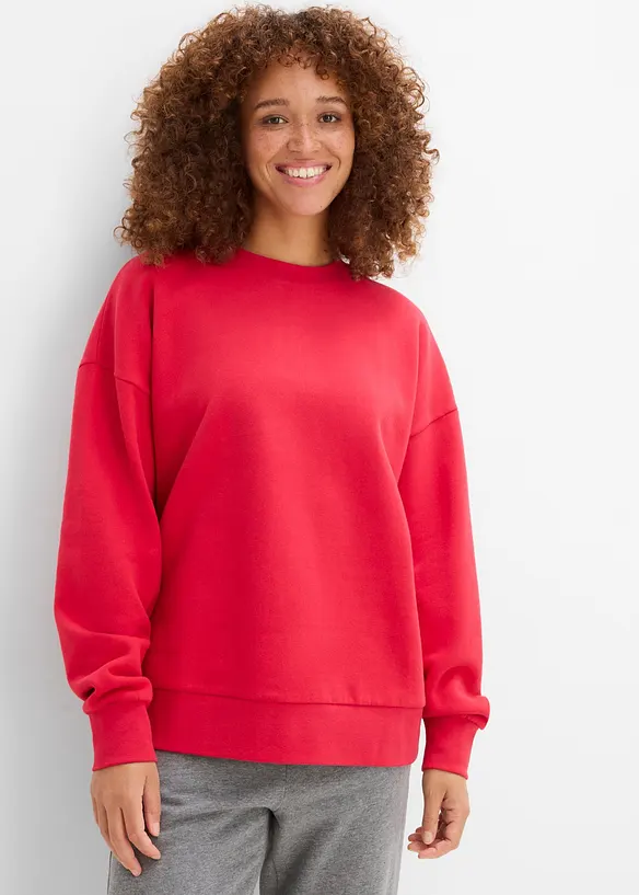 Oversize-Sweatshirt aus reiner Bio-Baumwolle, bonprix