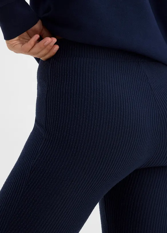 Warme gerippte Thermo-Leggings, bonprix