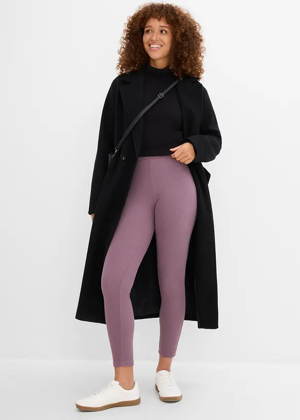 Warme gerippte Thermo-Leggings, bonprix