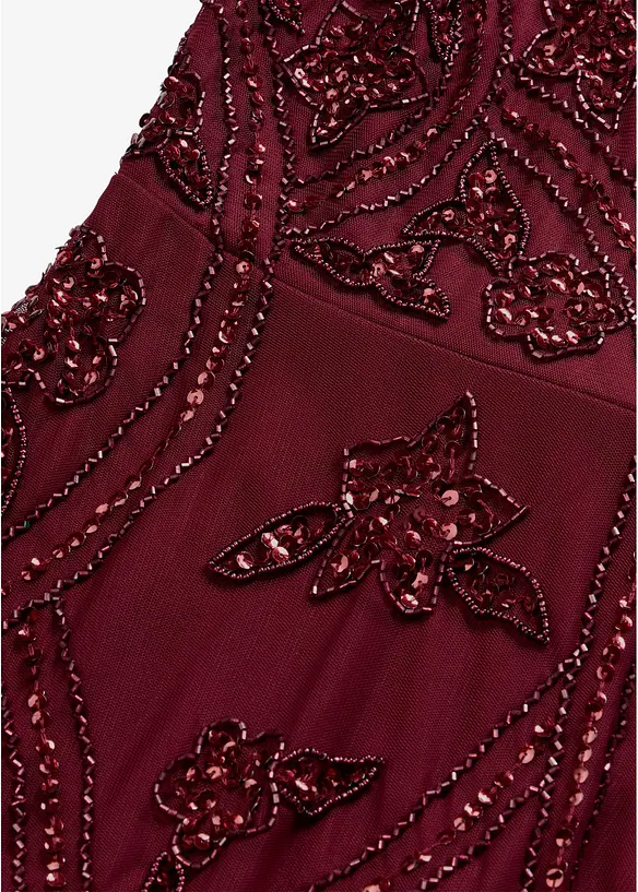 Robe de soir&eacute;e avec broderies de sequins, bonprix