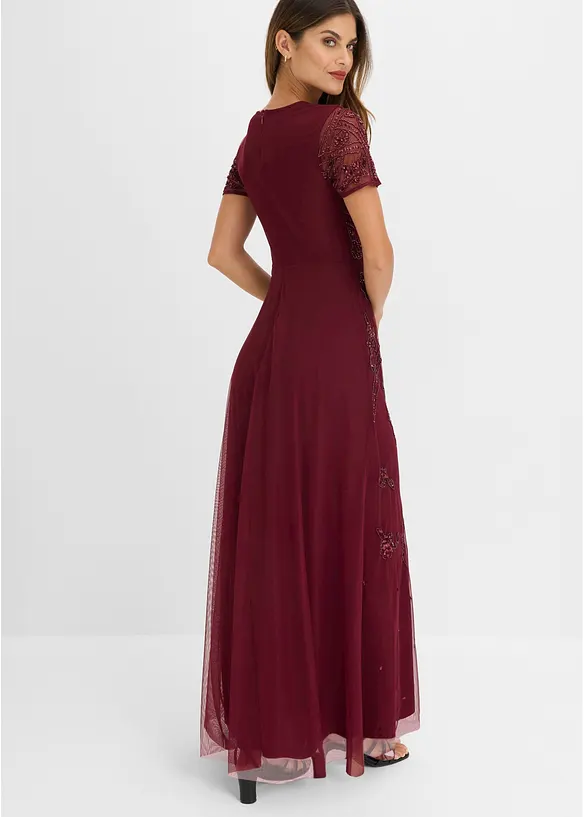 Robe de soir&eacute;e avec broderies de sequins, bonprix