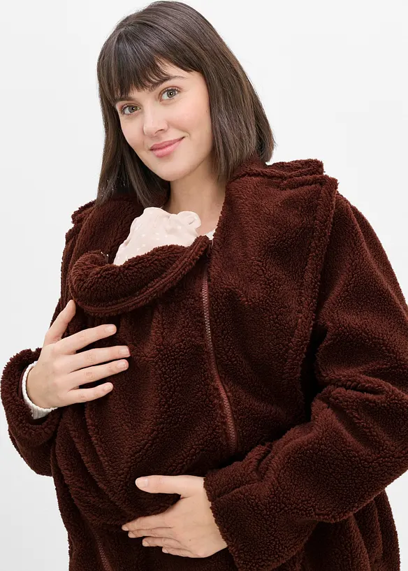 2-in-1 Umstandsmantel mit Trageeinsatz, bonprix