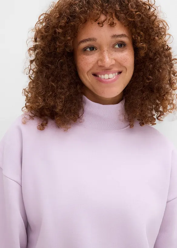 Sweatshirt mit Rollkragen, bonprix